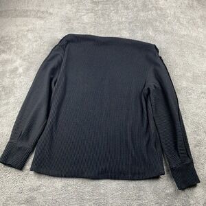 Gibsonlook Knit Long Sleeve Top‎ Womens Black Small